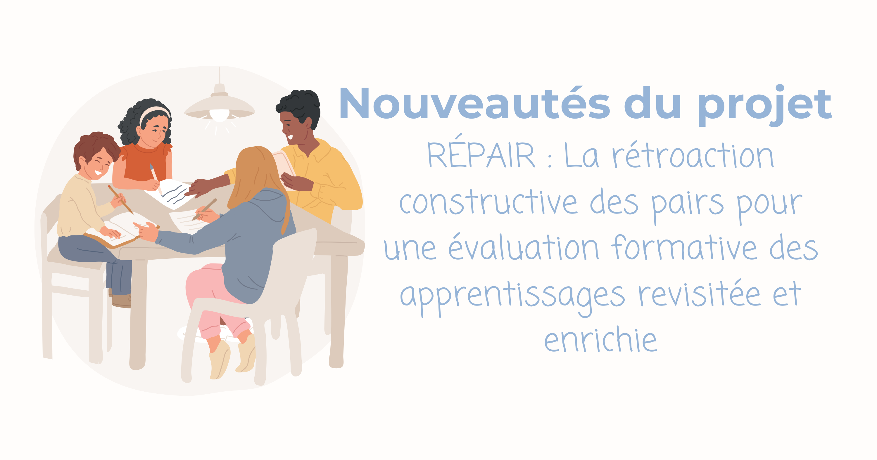 Nouveautés du projet RÉPAIR